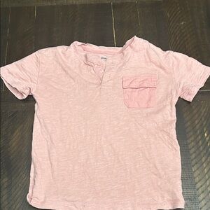 Old Navy Blush Pink Kids Tee with Pocket